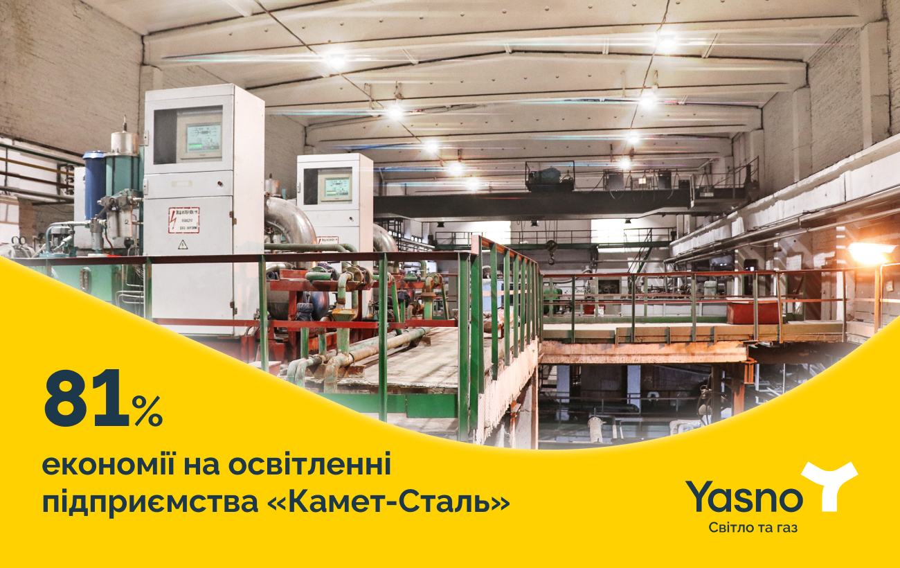 Энергоэффективная модернизация предприятия. Почему нужно начать с системы освещения и какой экономии можно достичь